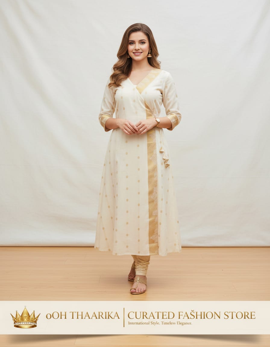 Elegant Cotton Ladies Kurti - Classic Straight Cut