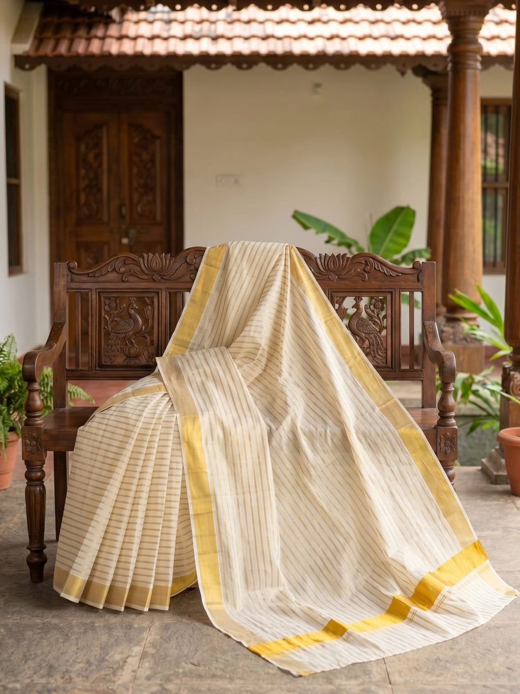Tissue Fill Line Bonda 6.25 Mtr Saree