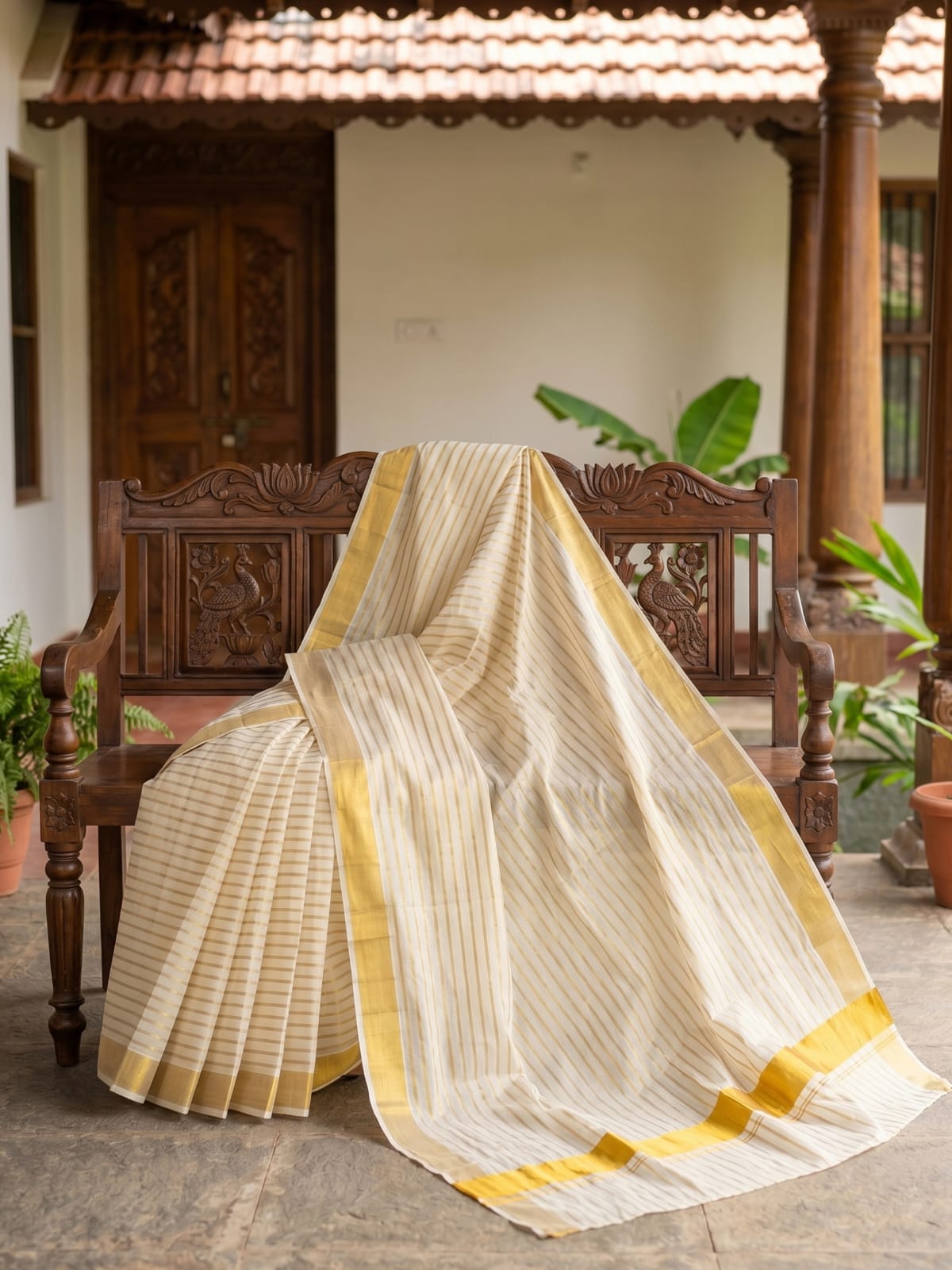 Tissue Fill Line Bonda 6.25 Mtr Saree