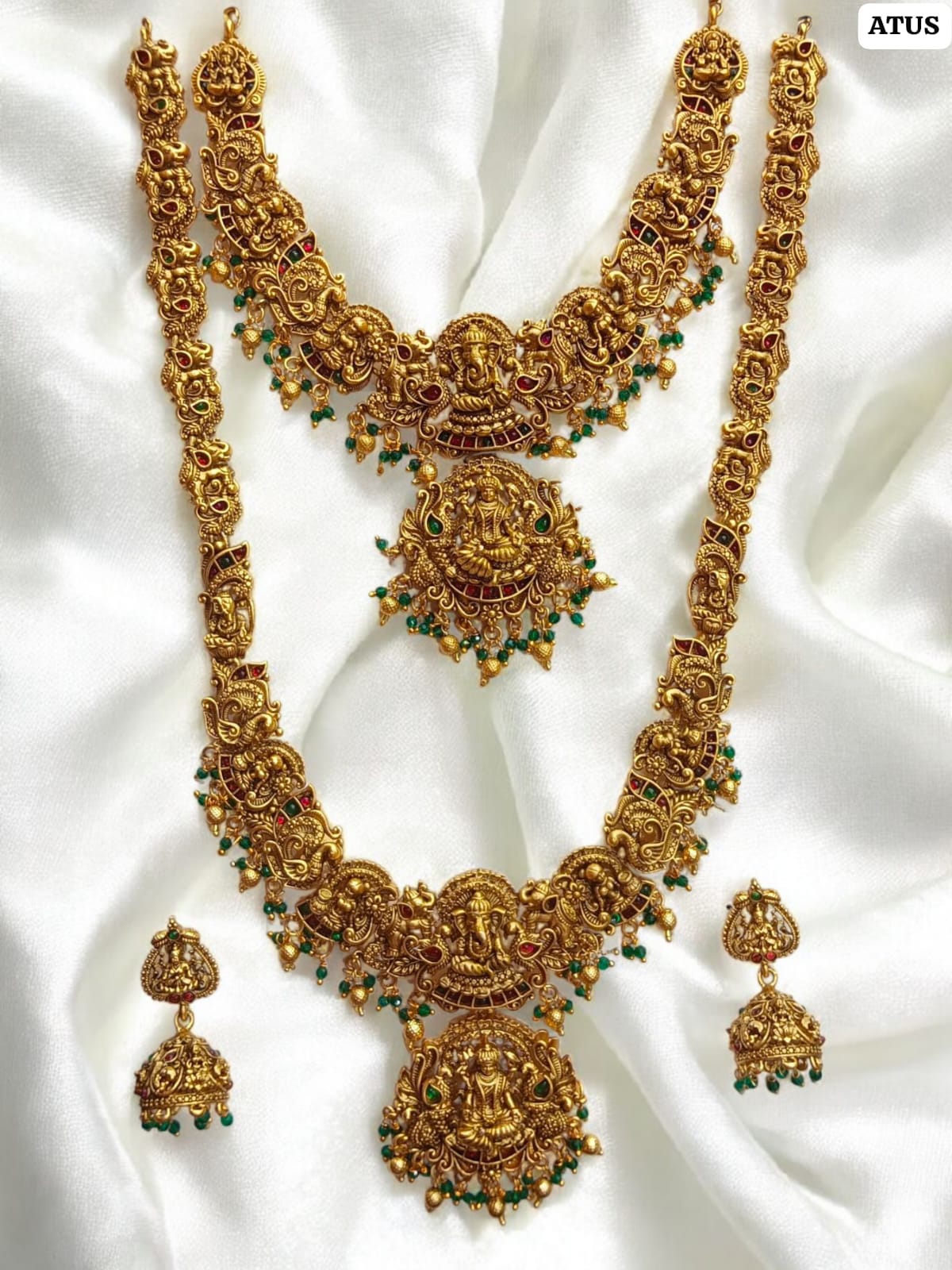 Temple Lakshmi Bridal Jewellery Set