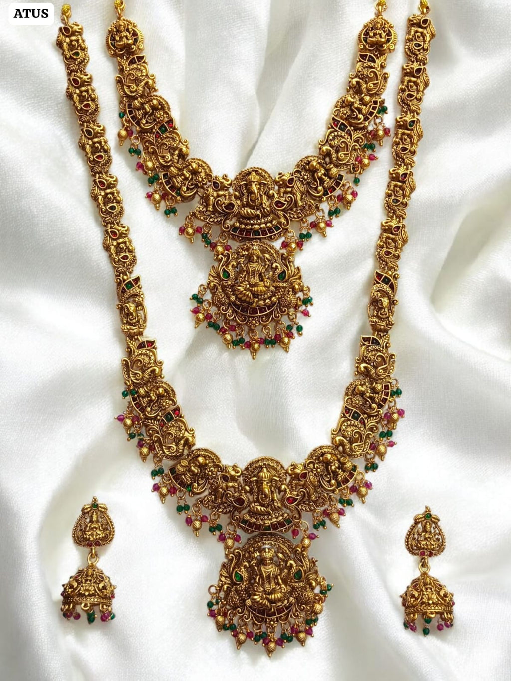 Temple Lakshmi Bridal Jewellery Set