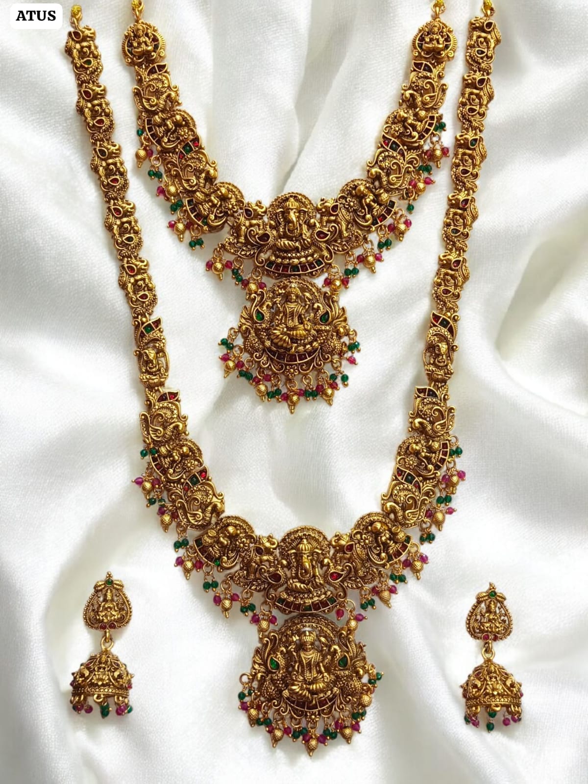 Temple Lakshmi Bridal Jewellery Set