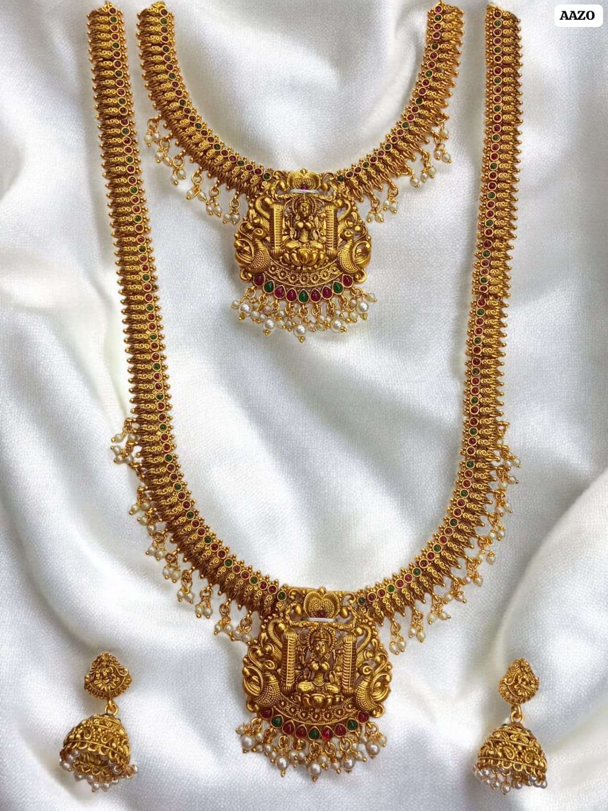 Temple Lakshmi Bridal Jewellery Set