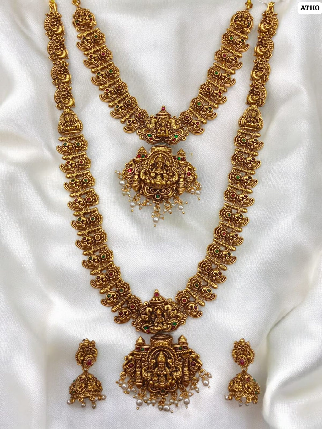 Temple Lakshmi Bridal Jewellery Set