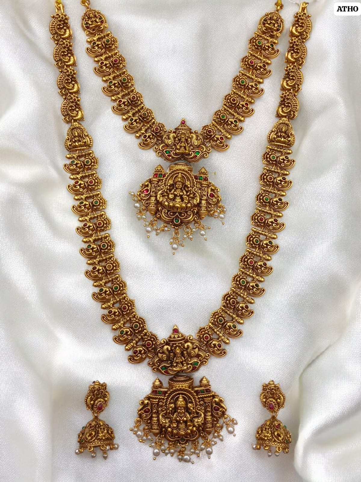 Temple Lakshmi Bridal Jewellery Set