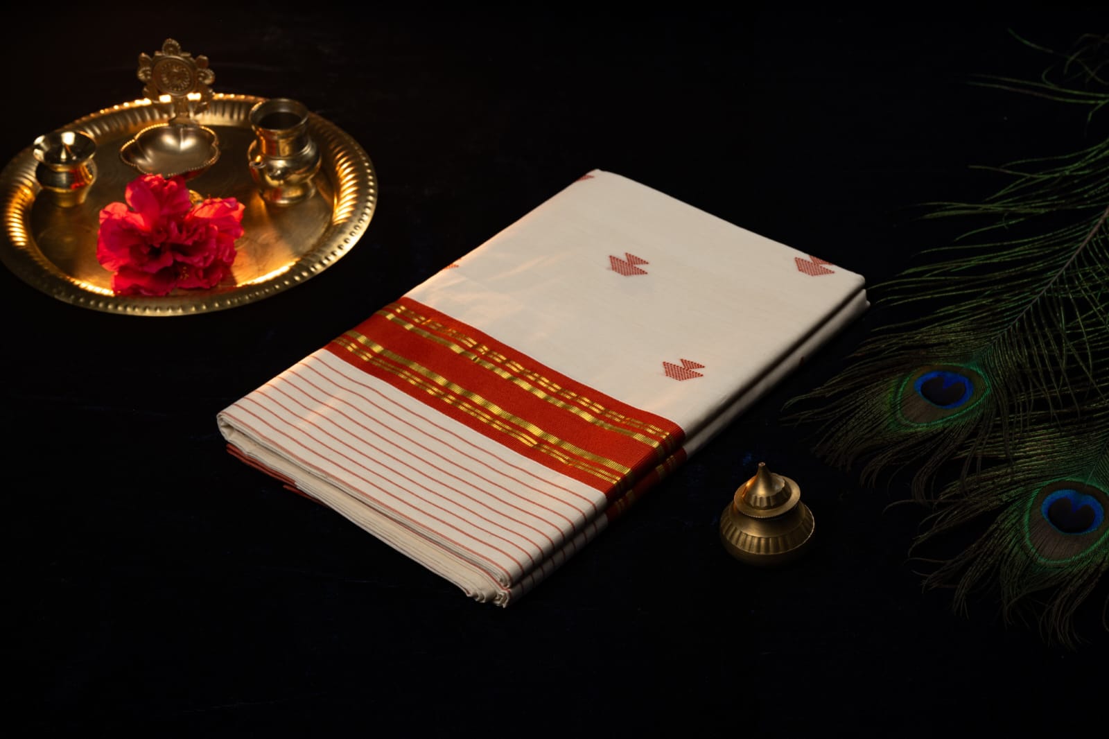 Unakkapavu hand loom saree