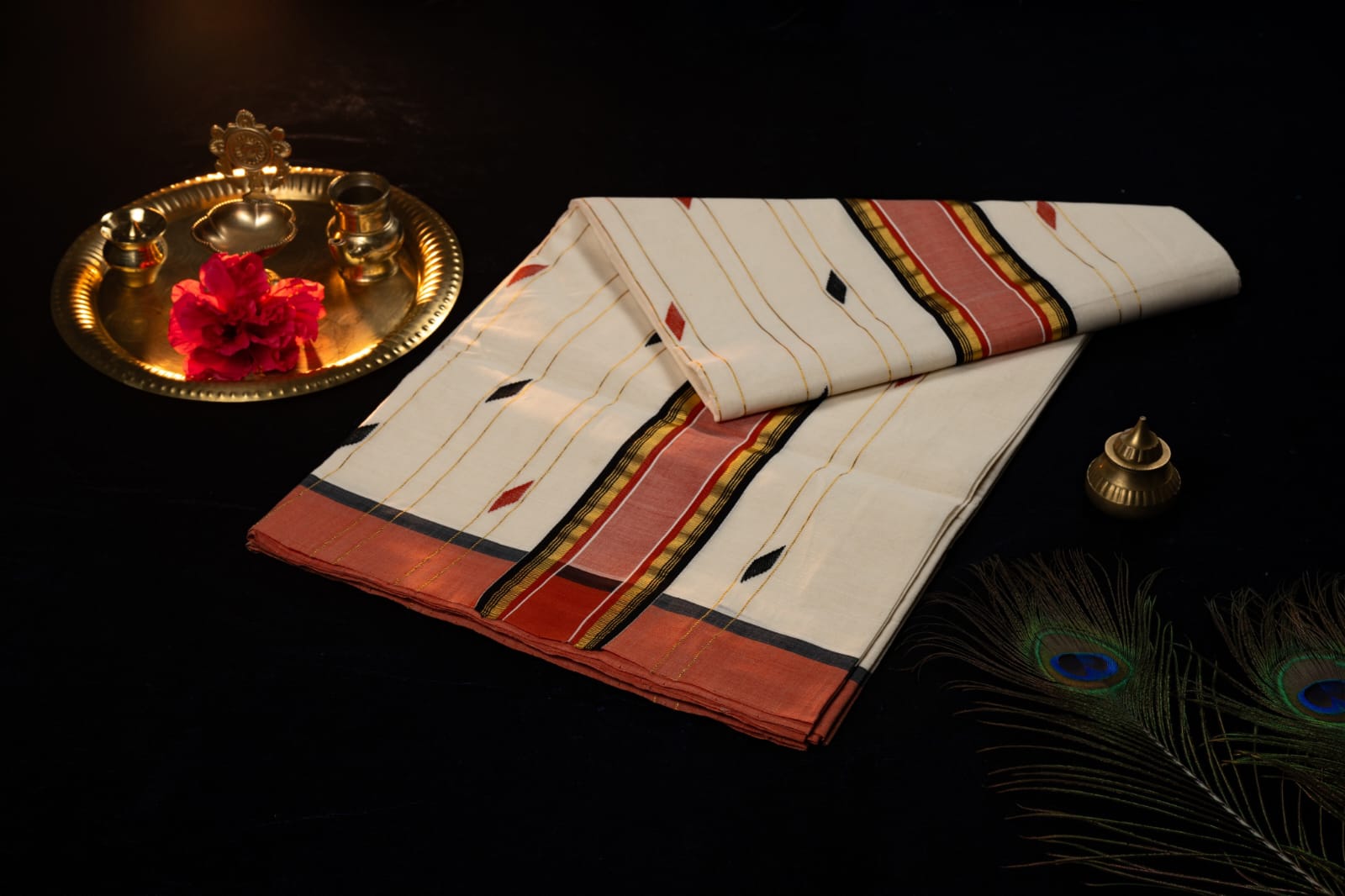 Unakkapavu hand loom saree